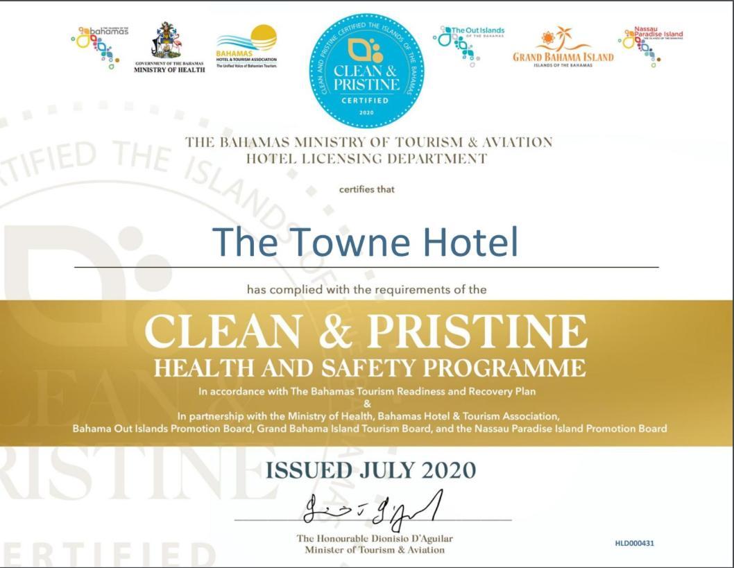 Towne Hotel Nassau Eksteriør billede